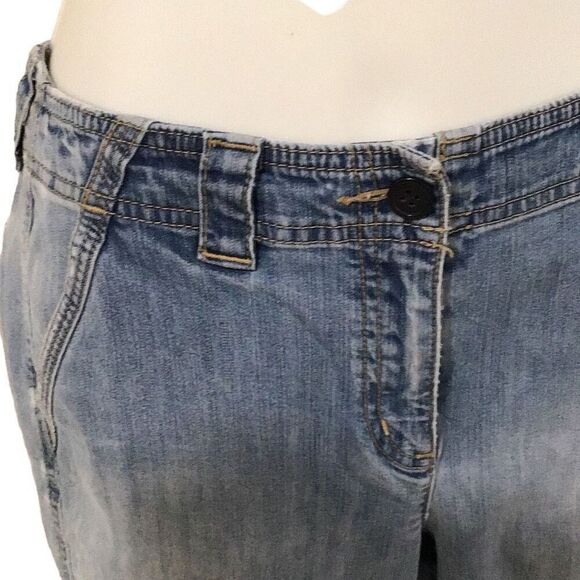 Jeans, Talbots Womens Capri Jeans, Size 2P, Blue. - Picture 3 of 6